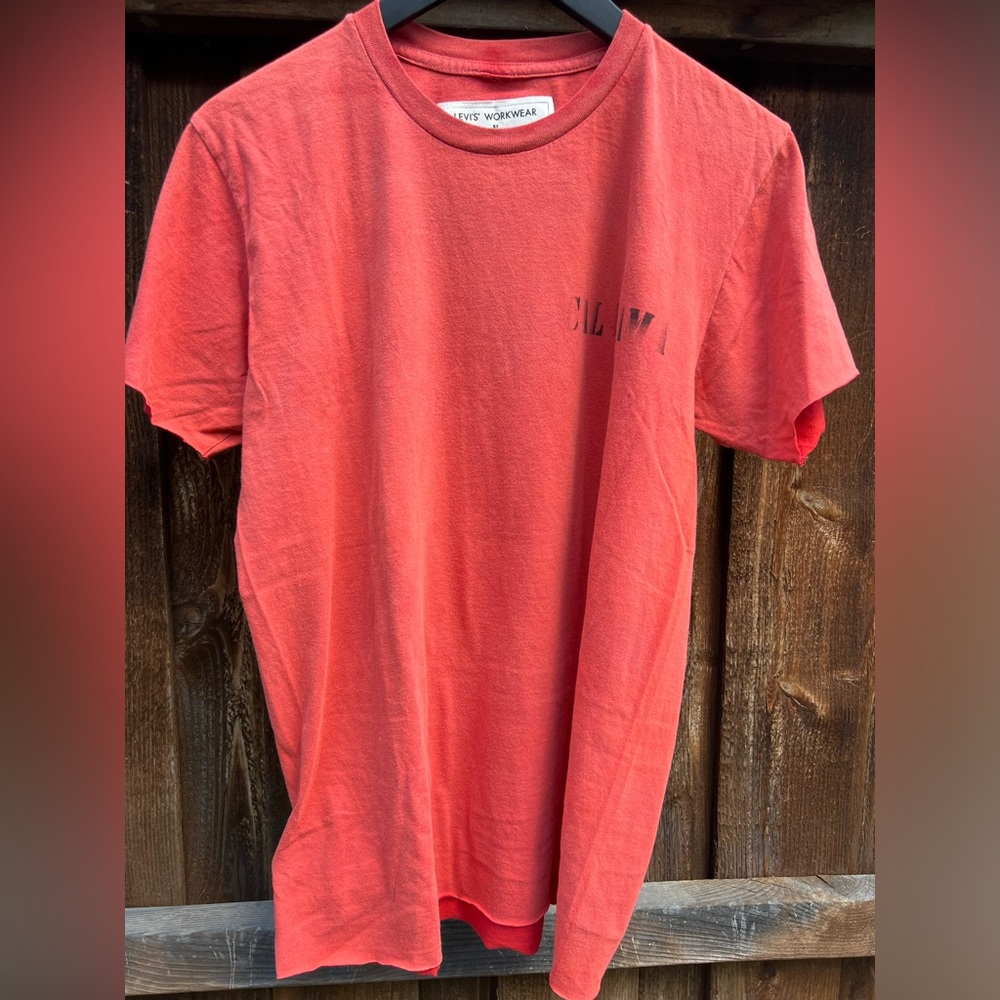 Billy Reid x Levi’s Calabama collab t-shirt. Faded red, Men’s Medium. Rare find.